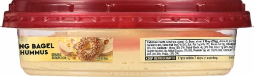 Sabra Everything Bagel Hummus 10 oz Perspective: right