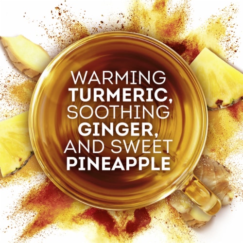 Lipton® T Probiotic Immune Support Finely Ground Herbal Tea with Probiotics Perspective: right