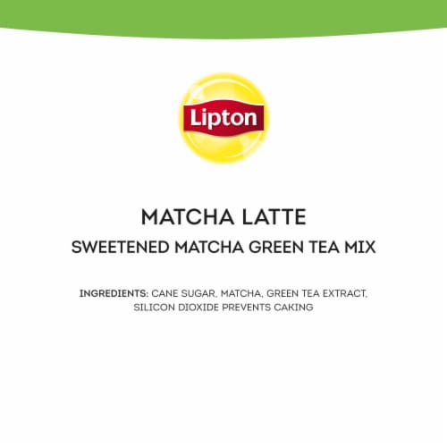 Lipton Add Dairy NonDairy Milk of Choice Cafe Style Frappe Smoothie Japanese Matcha Latte Powder Mix Perspective: right