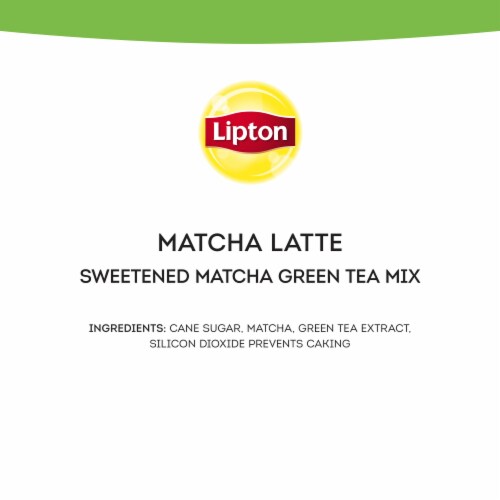 Lipton Add Dairy NonDairy Milk of Choice Cafe Style Frappe Smoothie Japanese Matcha Latte Powder Mix Perspective: right