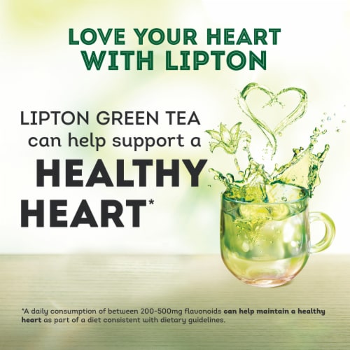 Lipton® Orange Passionfruit Jasmine Green Tea Bags Perspective: right