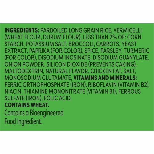 Knorr Chicken Broccoli with Long Grain Rice and Vermicelli Pasta Rice Sides Perspective: right