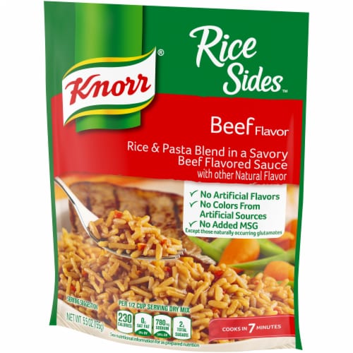 Knorr Rice Sides Beef Flavor Rice and Pasta Blend Side Dish, 5.5 oz