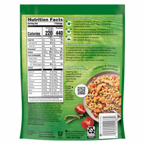 Knorr Cheddar Broccoli Fusilli Pasta Sides Perspective: right