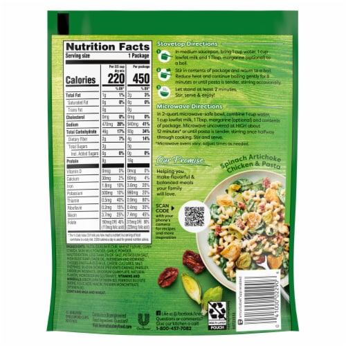 Knorr Creamy Garlic Shells Pasta Sides Perspective: right