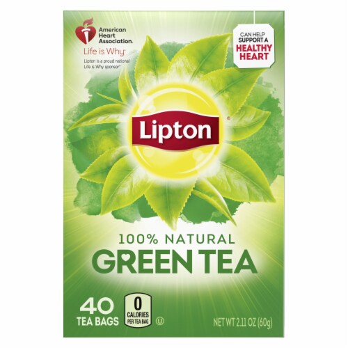 Lipton Green Tea Bags Perspective: right