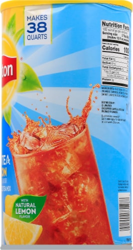 Lipton Sweetened Iced Tea with Lemon Mix Perspective: right