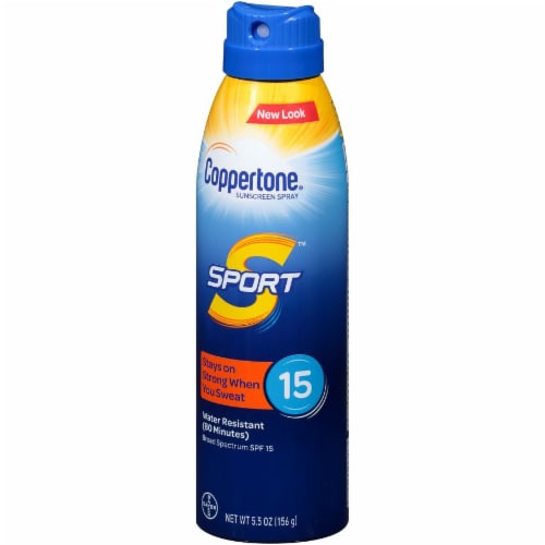 Coppertone® Sport SPF 15 Water Resistant Sunscreen Spray Perspective: right