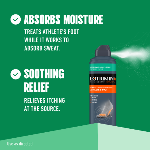 Lotrimin® Athlete's Foot Powder Spray Perspective: right