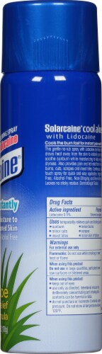 Solarcaine® Cool Aloe Pain Relieving Spray Perspective: right