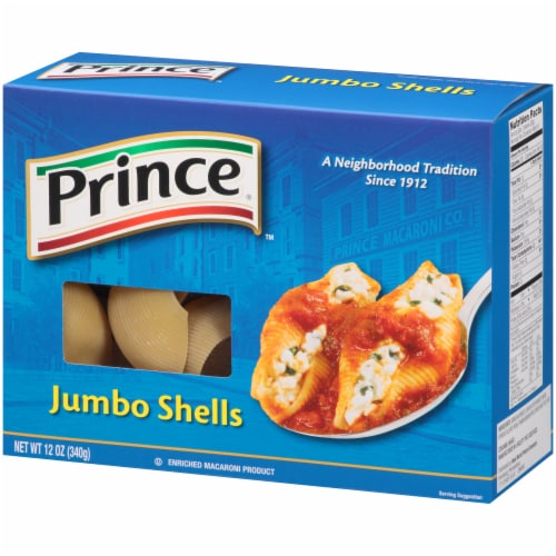 Prince® Jumbo Shells Pasta Perspective: right