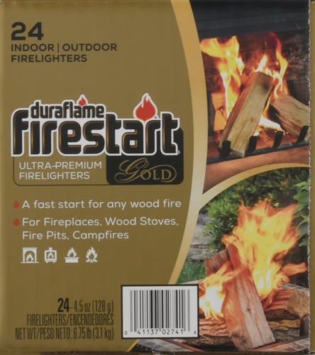 Duraflame Firestart Gold Ultra-Premium Firelighters 24 / 4.5 oz Perspective: right