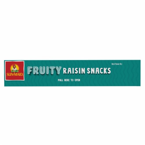 Sun-Maid® Fruity Tropical Punch Raisin Snacks Perspective: right