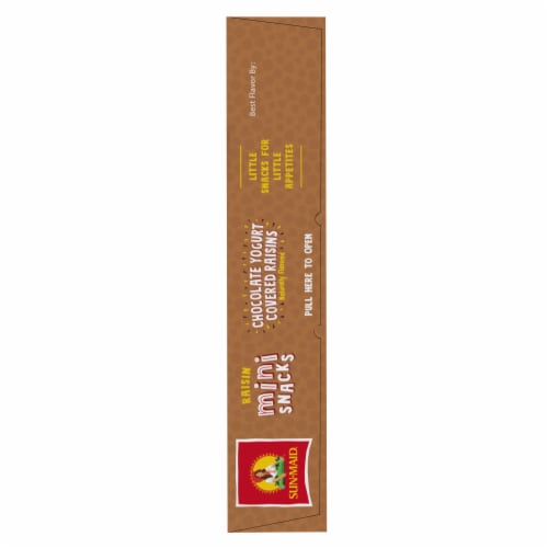 Sun-Maid® Chocolate Yog Covered Raisins Mini Snacks Perspective: right