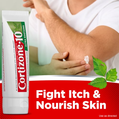 Cortizone-10® Maximum Strength Ultra Soothing Anti-Itch Cream Perspective: right