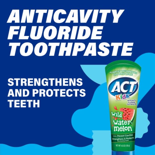 ACT Kids Fluoride Wild Watermelon Toothpaste