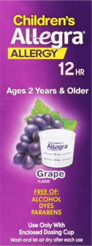 Allegra® Children's Allergy Non-Drowsy Liquid Perspective: right