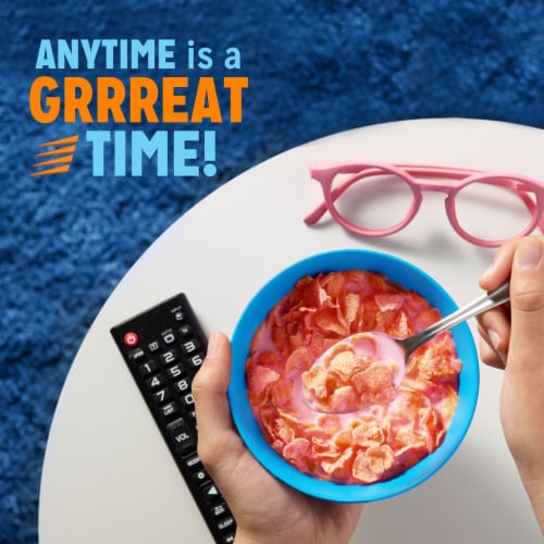 Kellogg's® Frosted Flakes Strawberry Milkshake Cereal Perspective: right