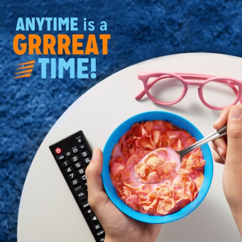 Kellogg's® Frosted Flakes Strawberry Milkshake Cereal Perspective: right