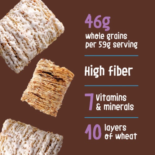 Kellogg's® Frosted Mini-Wheats Cocoa Cereal Perspective: right