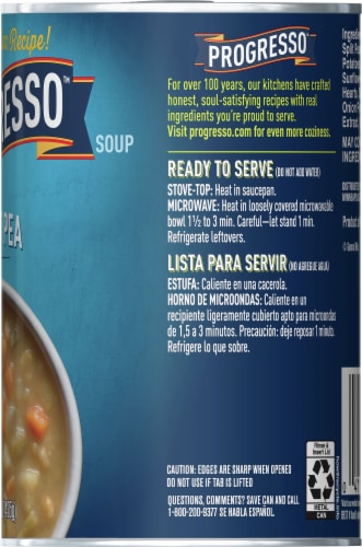 Progresso Split Pea Soup Perspective: right