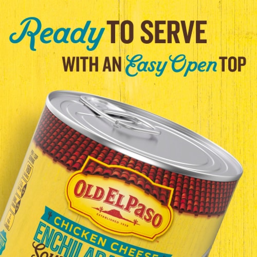 Old El Paso Chicken Cheese Enchilada-Style Canned Soup Perspective: right