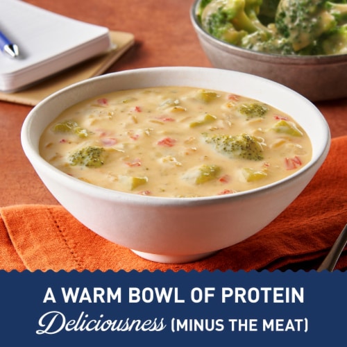 Progresso Protein Broccoli Cheese With Brown Rice Canned Soup