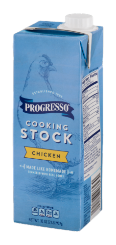 Progresso Chicken Stock Perspective: right