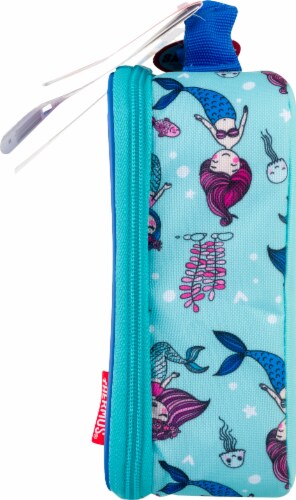 Thermos Mermaid Soft Kids Lunch Box - Blue/Purple Perspective: right