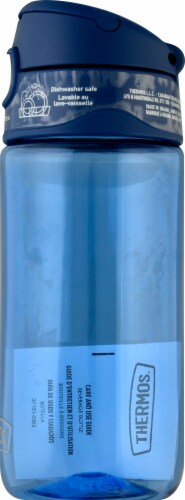 Thermos Plastic Spout Lid Hydration Bottle - Blueberry Perspective: right