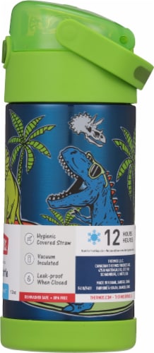 Thermos LLC® Stainless Steel NonLicensed FUNtainer Bottle Daring Dinos Perspective: right