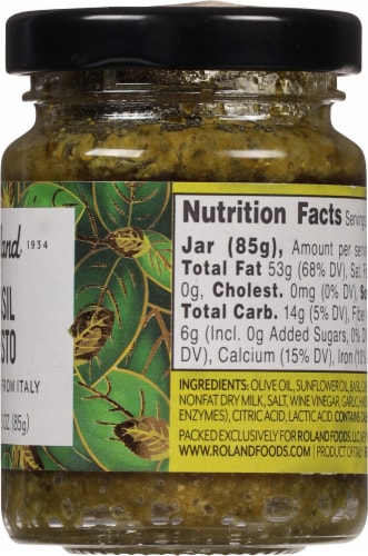 Roland Pesto Basil Sauce Perspective: right