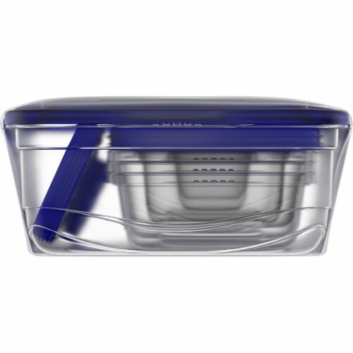 Kroger® Seal n' Lock Container Variety Pack Set - Clear/Blue Perspective: right