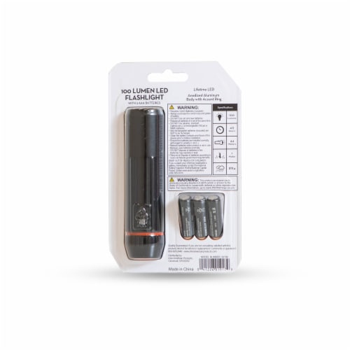 Glacier's Edge 100 Lumen LED Flashlight Perspective: right