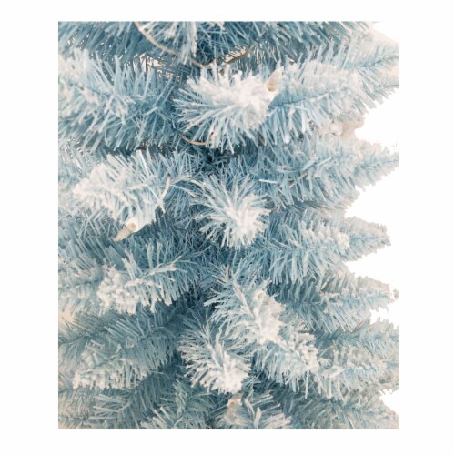 Holiday Home Cremesicle Fir Tree - Blue Perspective: right