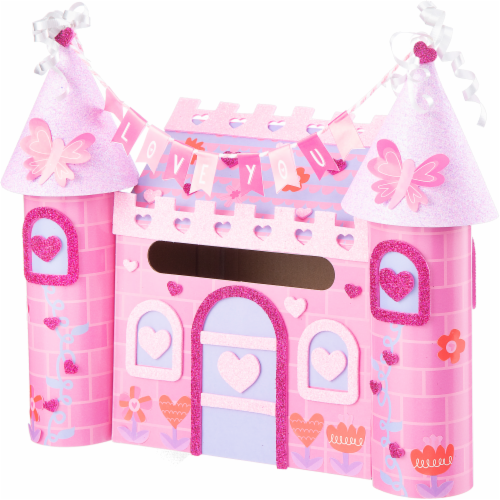 Holiday Home® Princess Castle Valentine's Mailbox Perspective: right