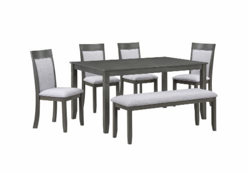 HD Designs Palmer Upholstered Dining Set Perspective: right