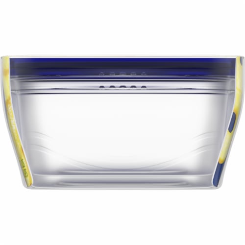 Kroger Home Sense Rectangle BPA-Free Plastic Snap Seal Food Storage Container - 2 pack Perspective: right