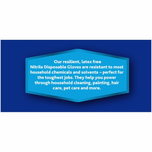 Kroger® Nitrile Disposable Gloves Perspective: right
