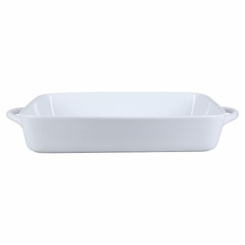 Dash of That 17 Inch Rectangle Baker with Oversized Handles Perspective: right