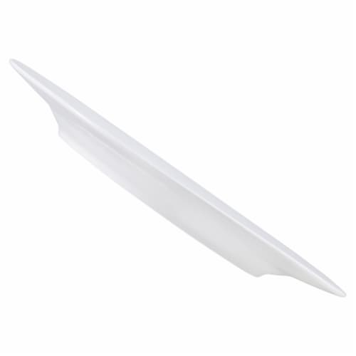 Dash of That™ Sellwood Rimmed Dinner Plate - White Perspective: right