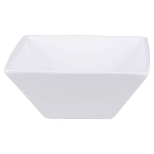 Dash of That™ Broadway Square Flare Bowl - White Perspective: right