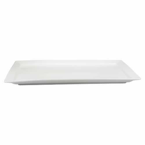White square serving platter sale
