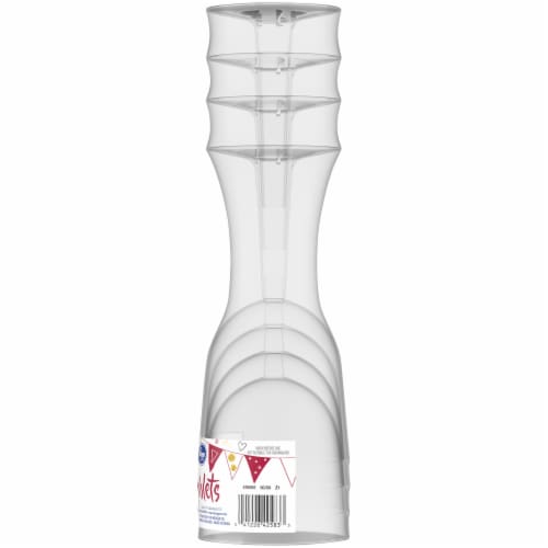 Kroger® Entertainment Essentials Plastic Wine Goblets Perspective: right