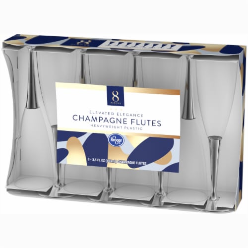 Kroger® Champagne Flutes - Clear Perspective: right