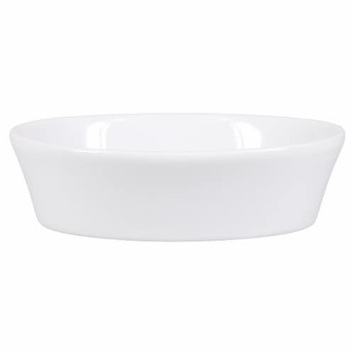 Dash of That Oval Bowl - White Perspective: right