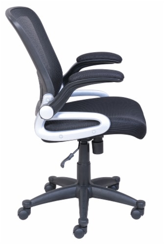 HD Designs Soho Mesh Black Silver Manager Chair 1 ct Fred Meyer