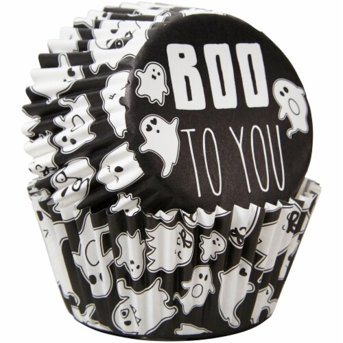 Holiday Home® Boo to You Baking Cups - Black Perspective: right