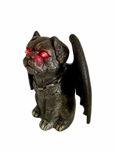 Holiday Home® Lighted Gargoyle Dog Perspective: right