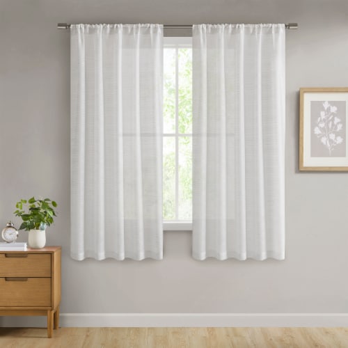 HD Designs Shanti Window Panel - White Perspective: right
